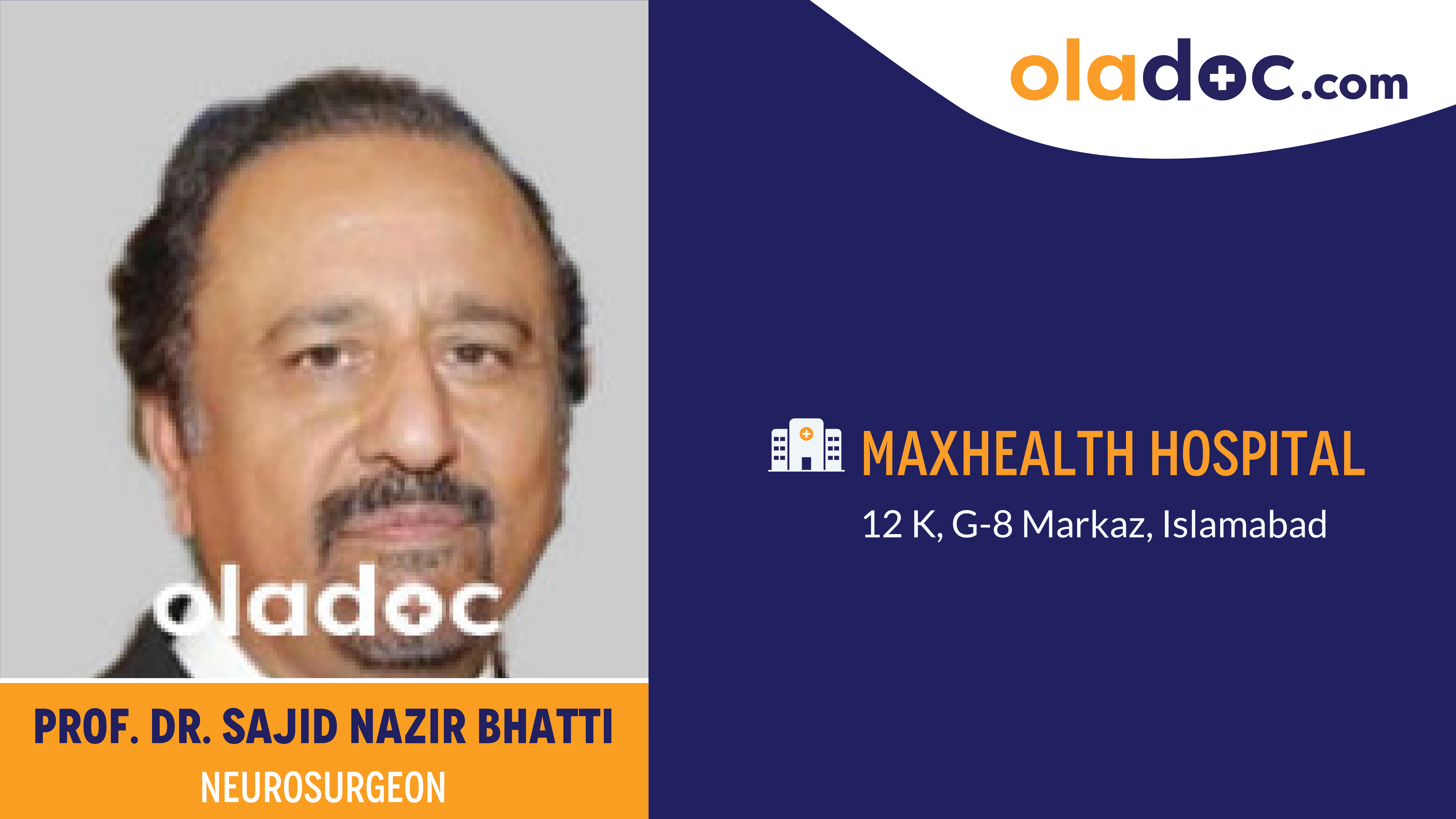 Practice locations of Dr.Sajid Nazir Bhatti